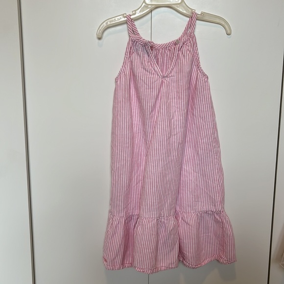 Pink and white tank dress - Picture 2 of 4